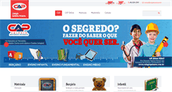 Desktop Screenshot of colegiopeixoto.com.br