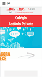 Mobile Screenshot of colegiopeixoto.com.br